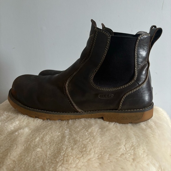 Keen Seattle Romeo steel toed Chelsea boots - 13D - Picture 5 of 8